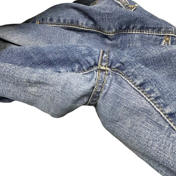 LuLaRoe‎ Magic Waist Skinny Jeans Size 38 (18/19W) Blue Tapered  Flaw - Picture 10 of 11